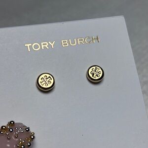 Tory Burch Gold Mini Stud Earrings